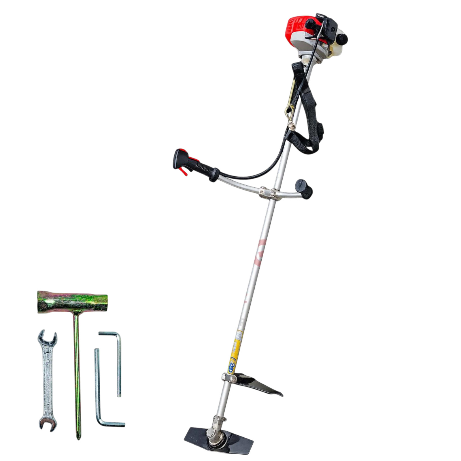 Mesin Potong Rumput Bensin Tiger CG-260B 2 Tak Straight Brush Cutter Gasoline CG 260B