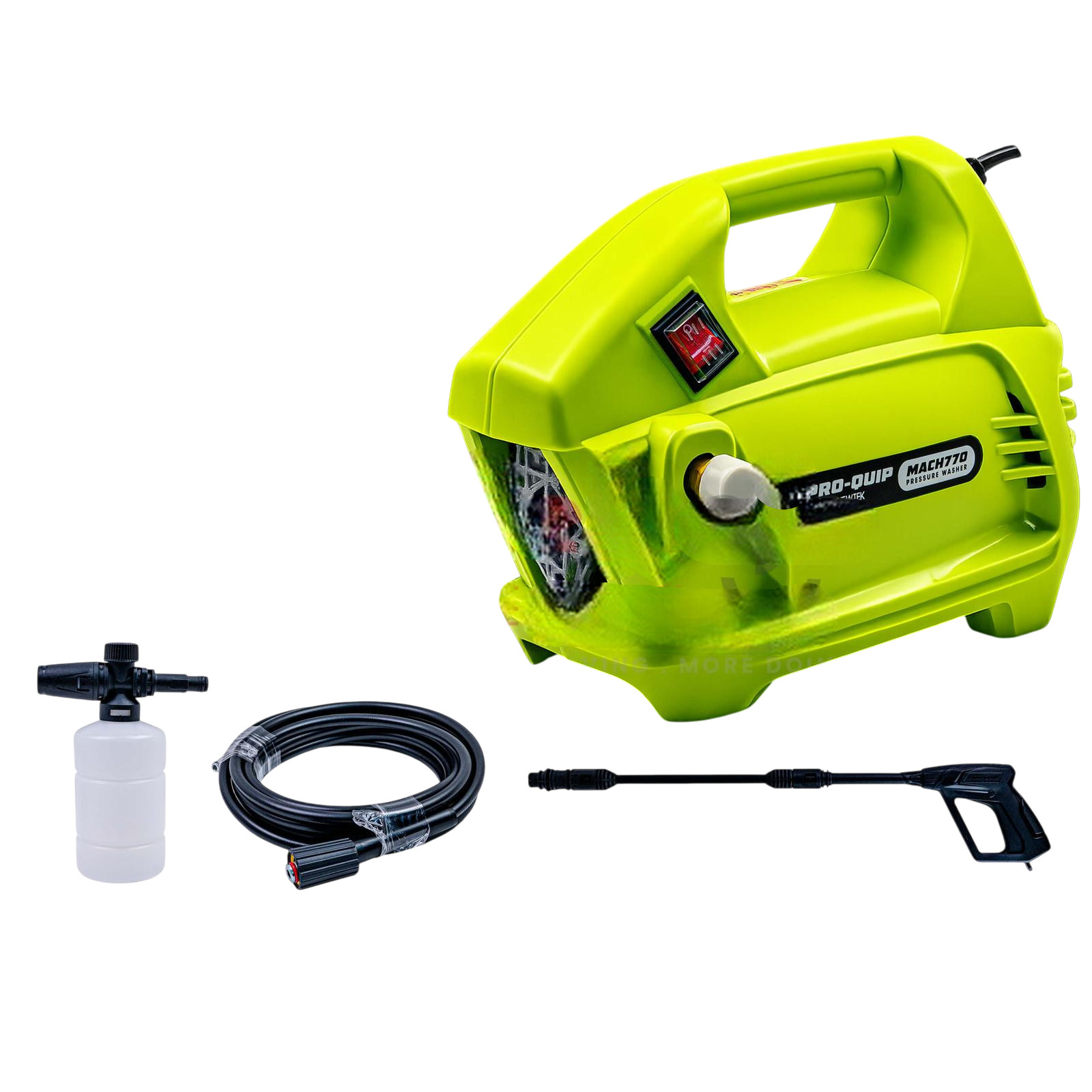 Pro-Quip Newtek MACH770 Pressure Washer Brushless 1000W 110Bar Mesin Steam Cuci Mobil Motor Silent